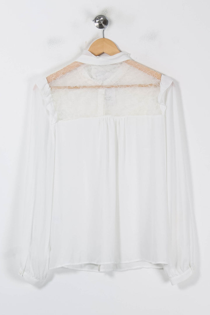 Blouse Blanche - Taille M/38 de la marque ZAPA | PARAD86395 - Vendu par Paradigme - Image 4