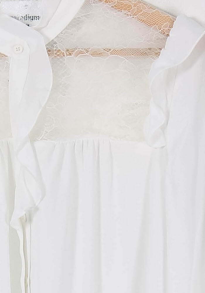 Blouse Blanche - Taille M/38 de la marque ZAPA | PARAD86395 - Vendu par Paradigme - Image 3