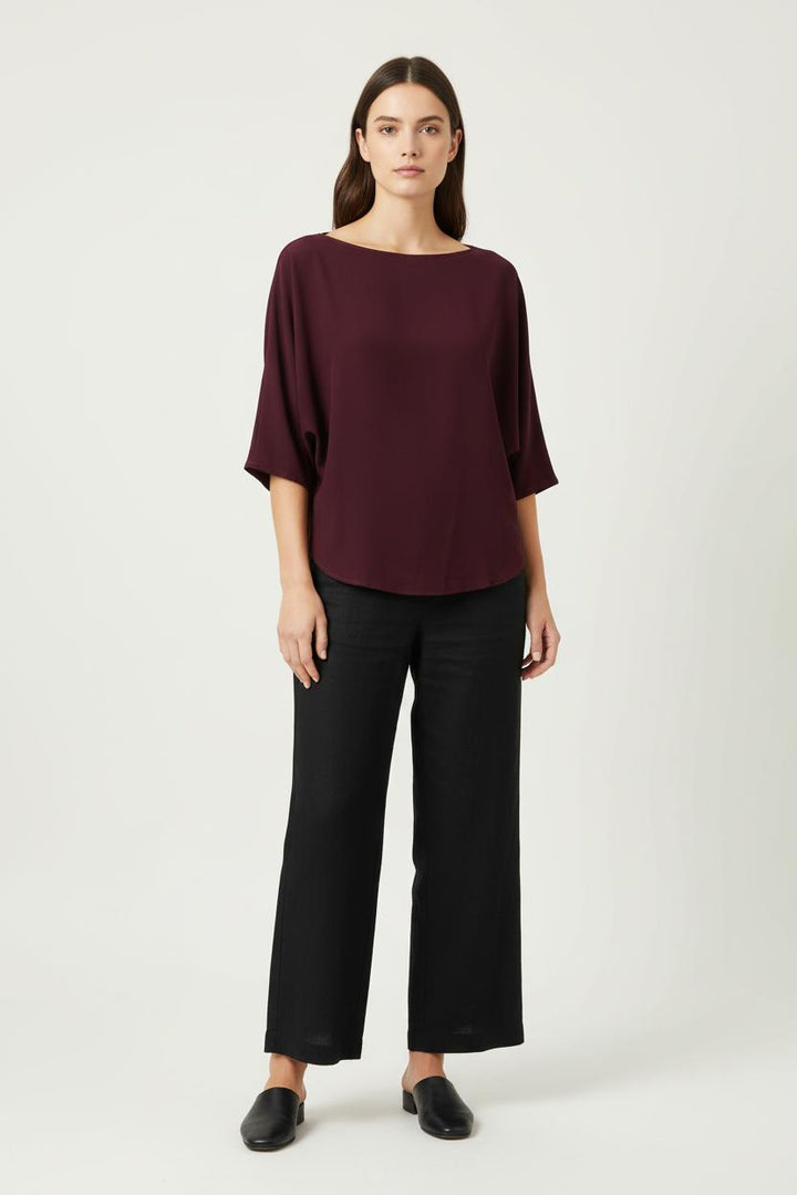 Blouse Bordeaux - Taille XS/34 de la marque Imperial | PARAD86396 - Vendu par Paradigme - Image 1