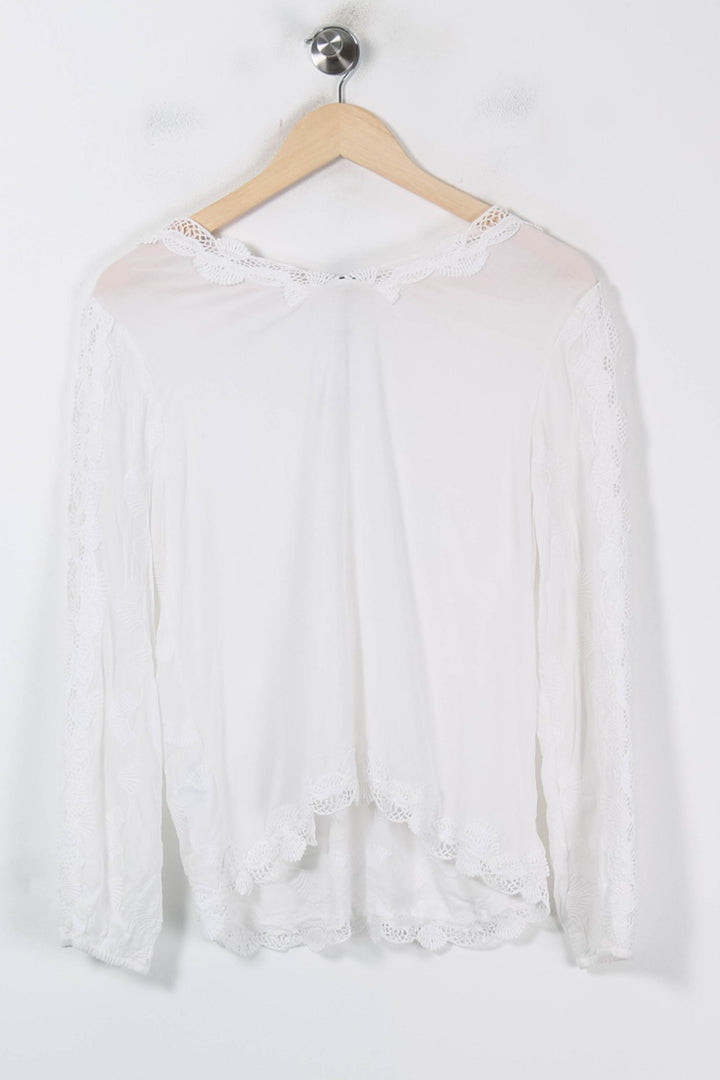 Blouse Blanche - Taille M/38 de la marque Bérénice | PARAD86398 - Vendu par Paradigme - Image 4