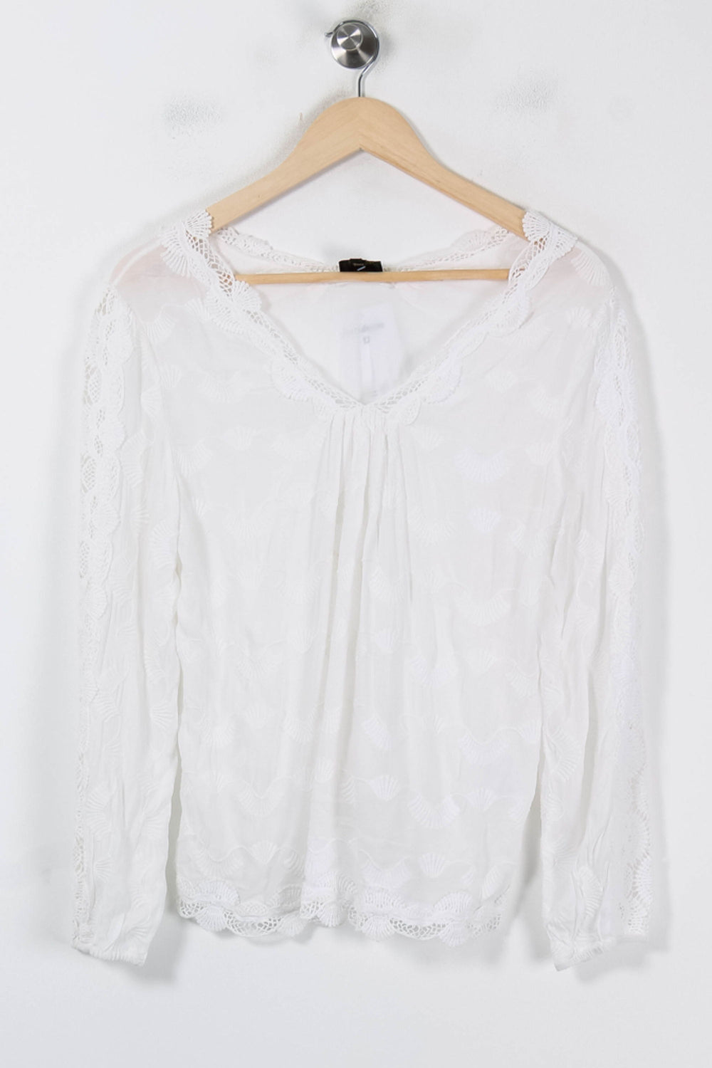 Blouse Blanche - Taille M/38 de la marque Bérénice | PARAD86398 - Vendu par Paradigme - Image 2