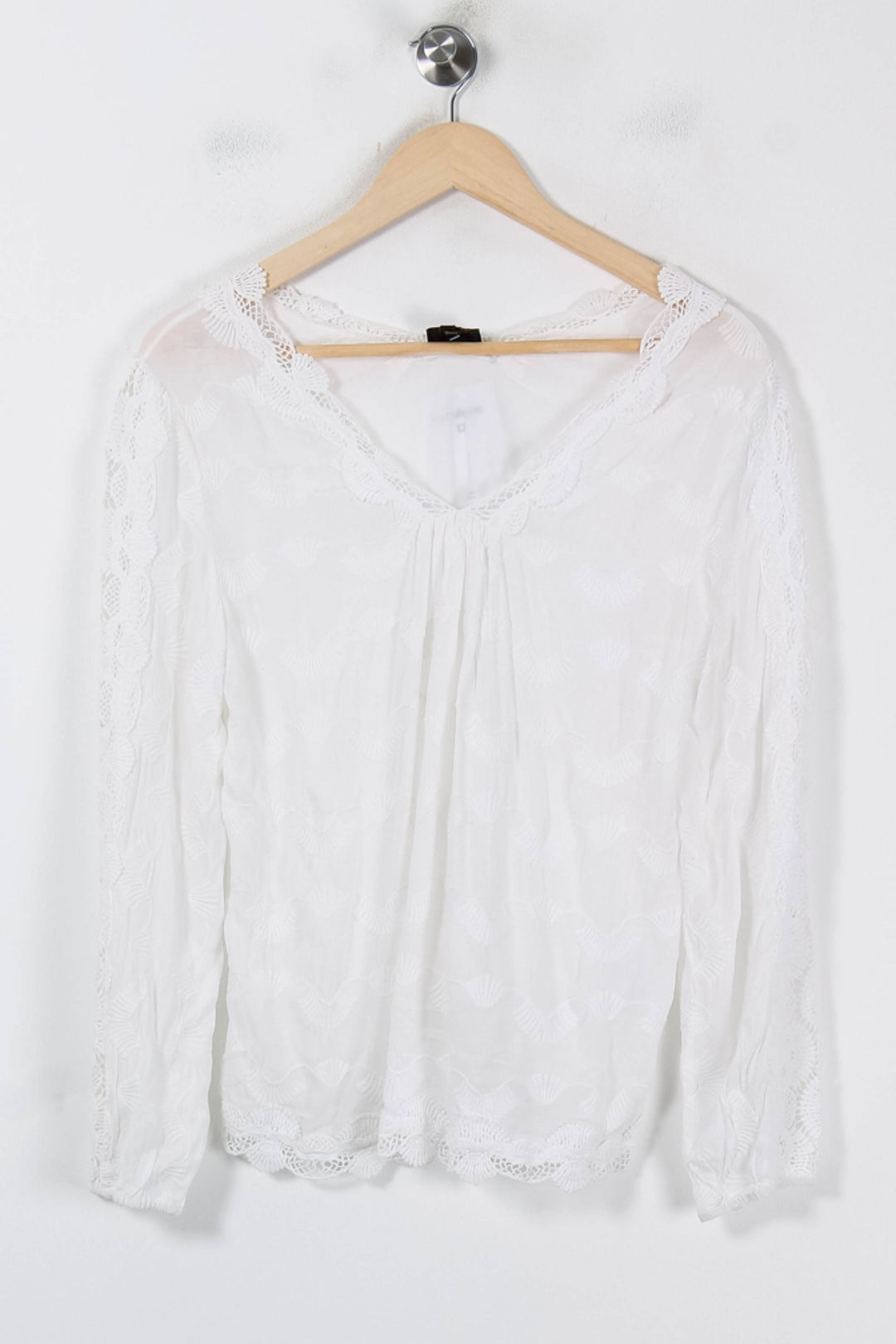 Blouse Blanche - Taille M/38 de la marque Bérénice | PARAD86398 - Vendu par Paradigme - Image 2