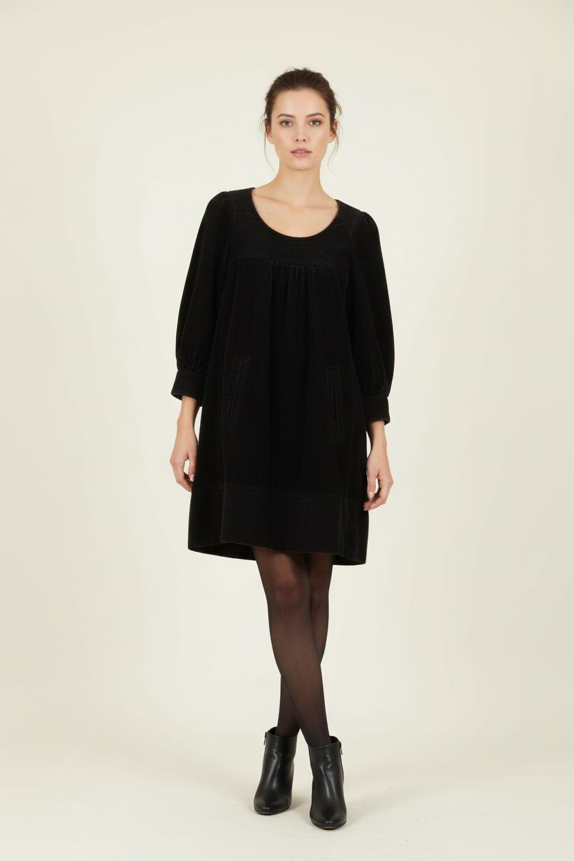 Robe Courte Noire - Taille L/40 de la marque Isabel Marant | PARAD86407 - Vendu par Paradigme - Image 1