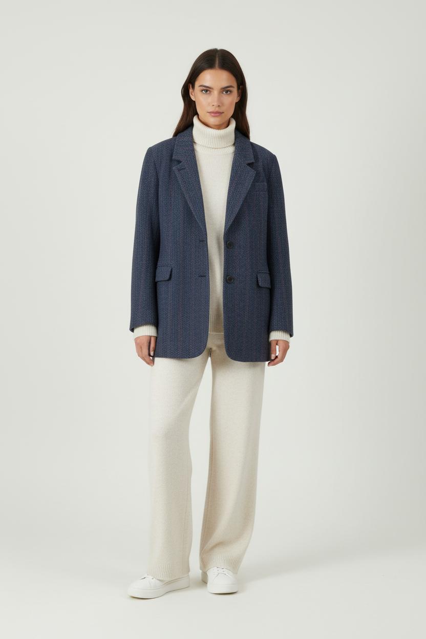 Blazer Bleu - Taille M/38 de la marque Chloé Stora | PARAD86417 - Vendu par Paradigme - Image 1