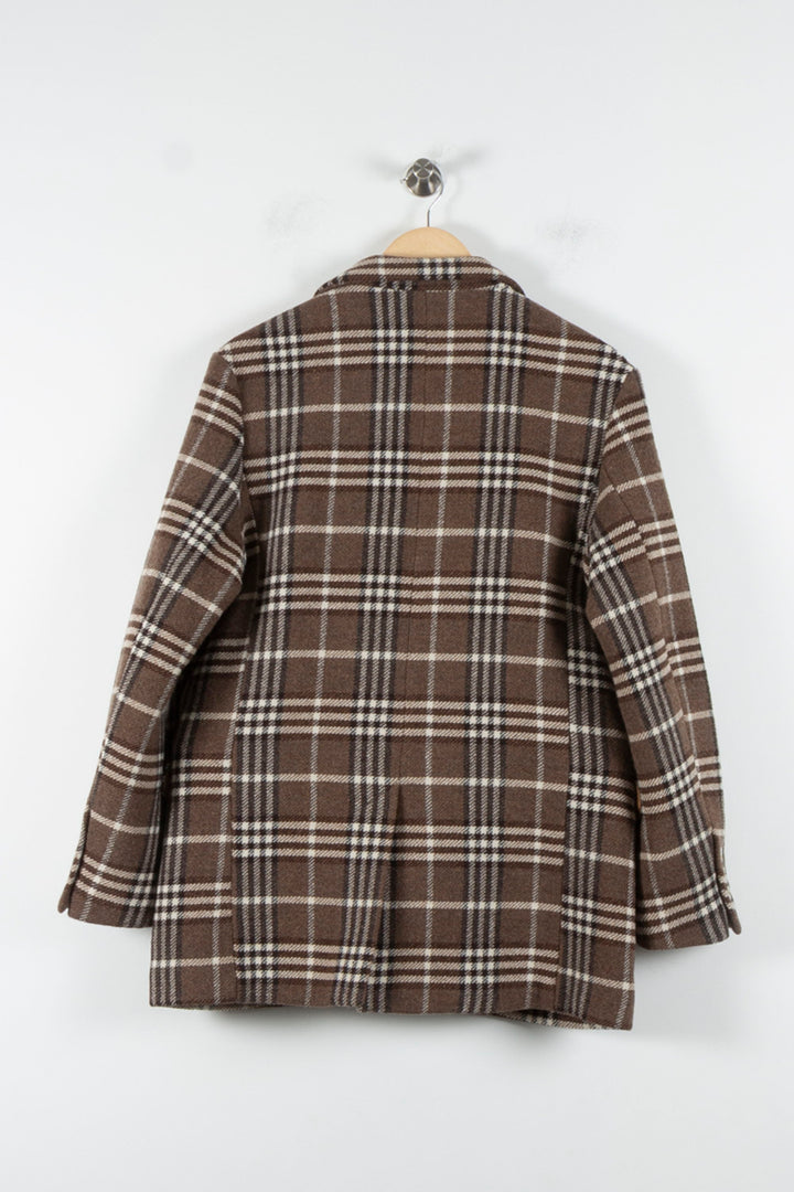 Blazer Marron et Blanc - Taille M/38 de la marque Chloé Stora | PARAD86419 - Vendu par Paradigme - Image 4
