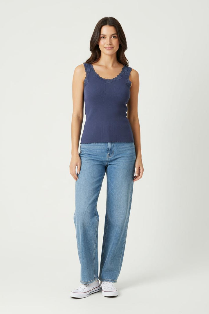 Débardeur Bleu - Taille XS/34 de la marque Galeries Lafayette | PARAD86425 - Vendu par Paradigme - Image 1