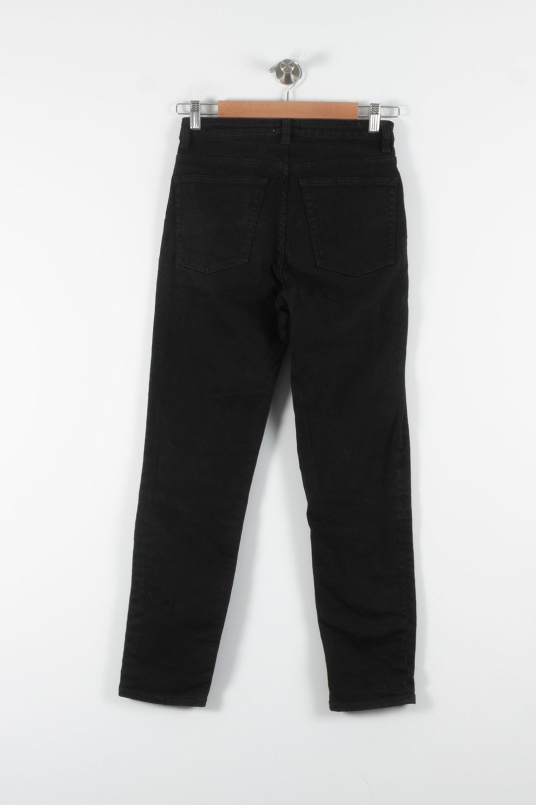 Jean Slim Noir - Taille M/38 de la marque Acne Studios | PARAD86433 - Vendu par Paradigme - Image 4