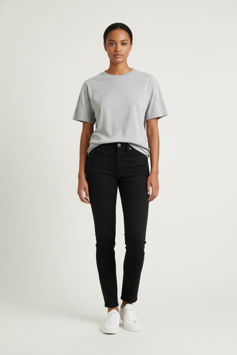 Jean Slim Noir - Taille M/38 de la marque Acne Studios | PARAD86433 - Vendu par Paradigme - Image 1