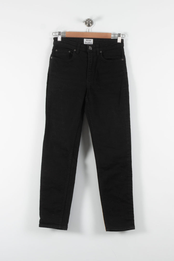 Jean Slim Noir - Taille M/38 de la marque Acne Studios | PARAD86433 - Vendu par Paradigme - Image 2