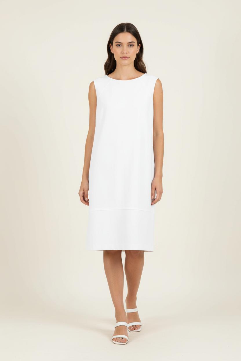 Robe Sans Manches Blanche - Taille XL/42 de la marque Gerard Darel | PARAD86436 - Vendu par Paradigme - Image 1