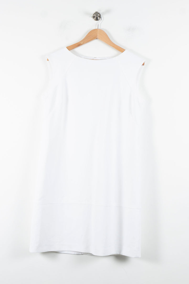 Robe Sans Manches Blanche - Taille XL/42 de la marque Gerard Darel | PARAD86436 - Vendu par Paradigme - Image 2