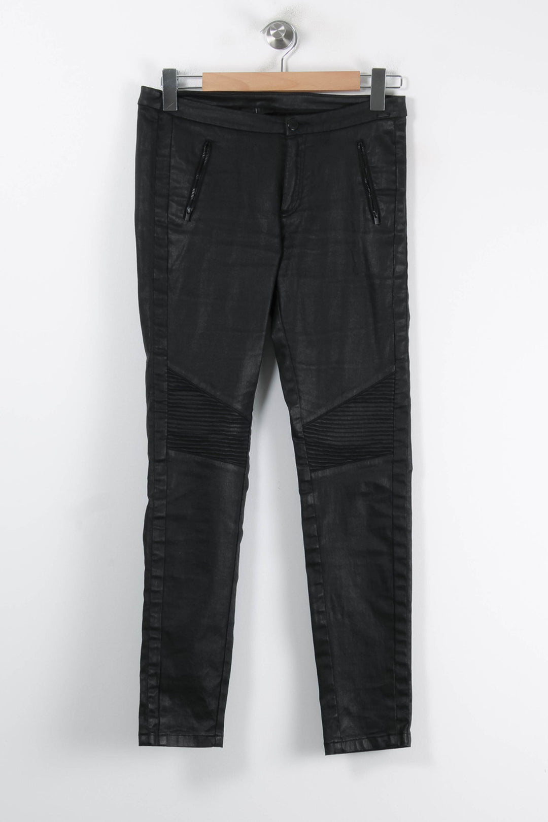 Pantalon Motard Noir - Taille M/38 de la marque IKKS | PARAD86440 - Vendu par Paradigme - Image 2