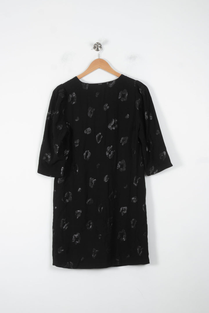 Robe Droite Noire - Taille S/36 de la marque IKKS | PARAD86461 - Vendu par Paradigme - Image 4