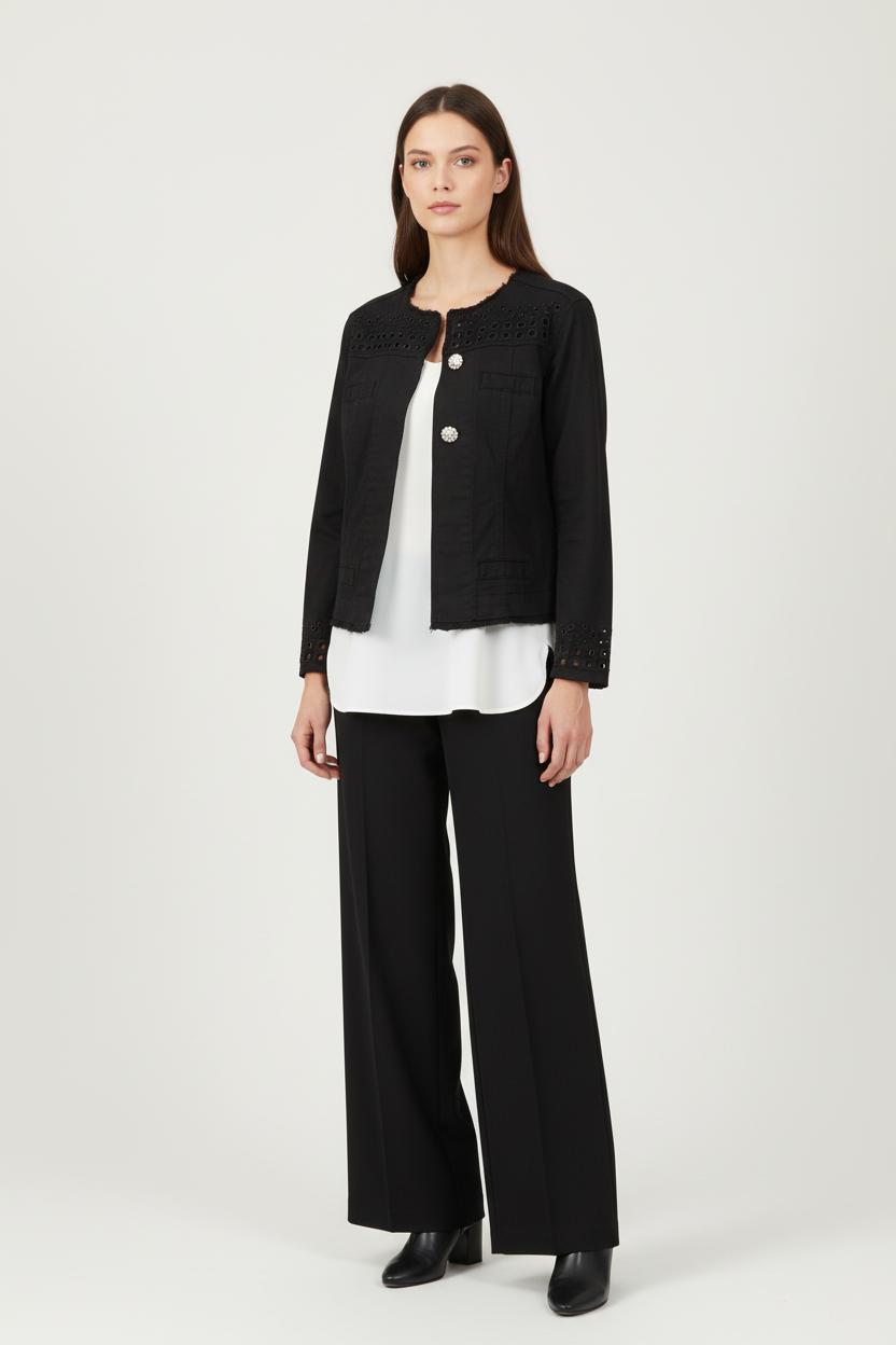 Veste Noire - Taille XS/34 de la marque Liu Jo | PARAD86462 - Vendu par Paradigme - Image 1