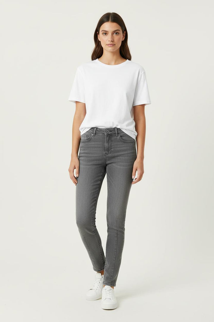 Jean Gris - Taille XS/34 de la marque Claudie Pierlot | PARAD86473 - Vendu par Paradigme - Image 1