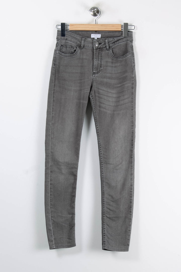 Jean Gris - Taille XS/34 de la marque Claudie Pierlot | PARAD86473 - Vendu par Paradigme - Image 2