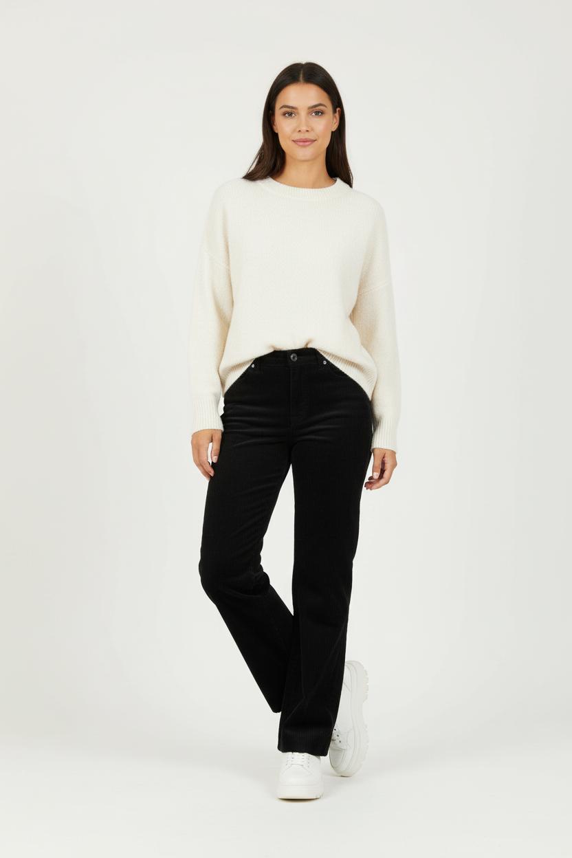 Pantalon Noir - Taille XS/34 de la marque Sandro | PARAD86474 - Vendu par Paradigme - Image 1
