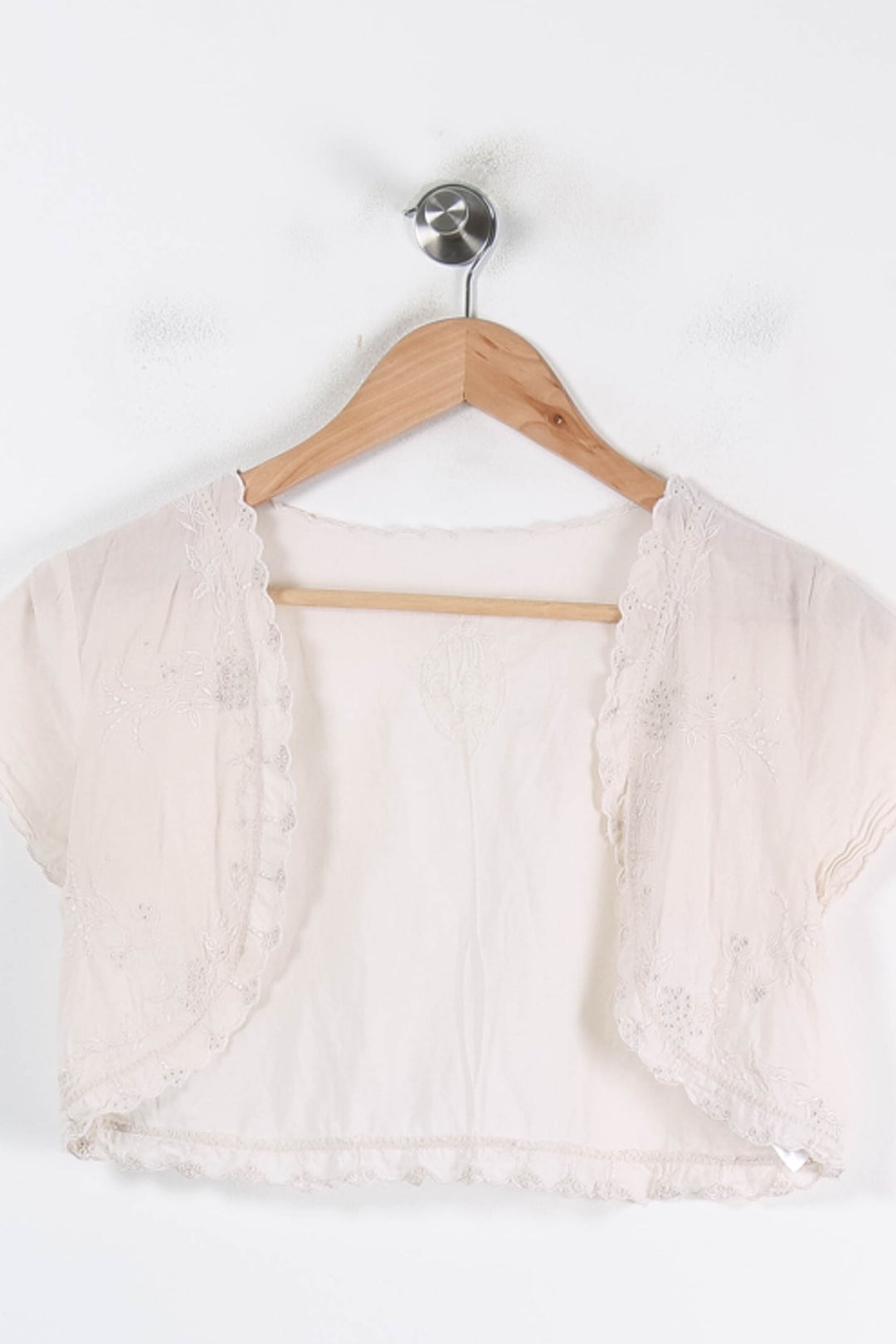 Boléro Beige - Taille M/38 de la marque Maje | PARAD86475 - Vendu par Paradigme - Image 2