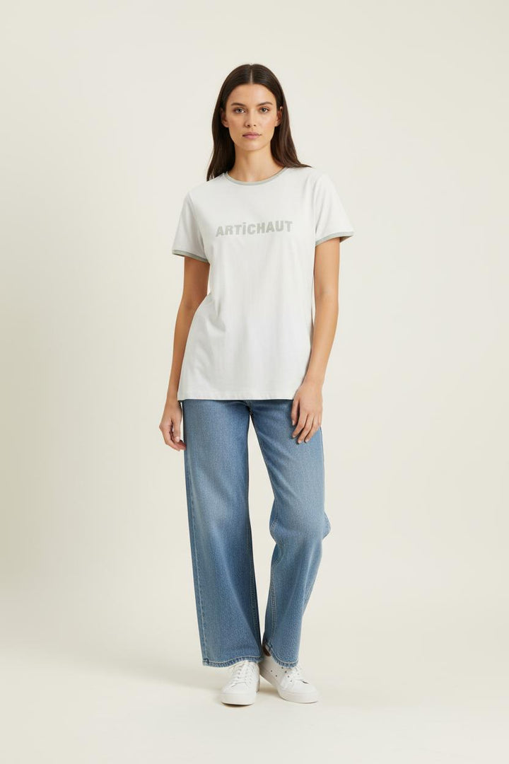 Tee-shirt Vert clair - Taille M/38 de la marque Sézane | PARAD86478 - Vendu par Paradigme - Image 1