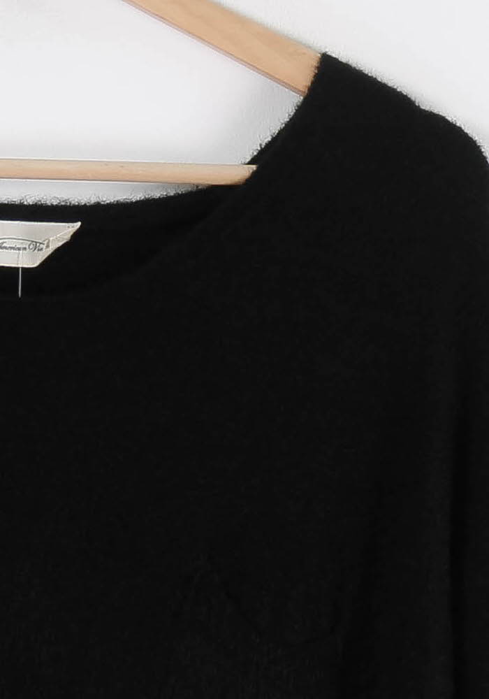 Robe Midi Noire - Taille XS/34 de la marque American Vintage | PARAD86486 - Vendu par Paradigme - Image 3