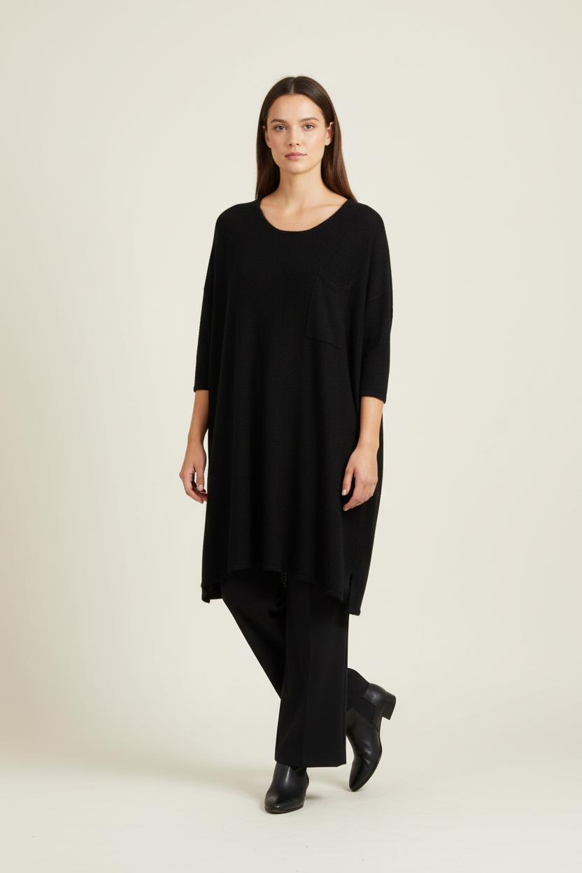 Robe Midi Noire - Taille XS/34 de la marque American Vintage | PARAD86486 - Vendu par Paradigme - Image 1