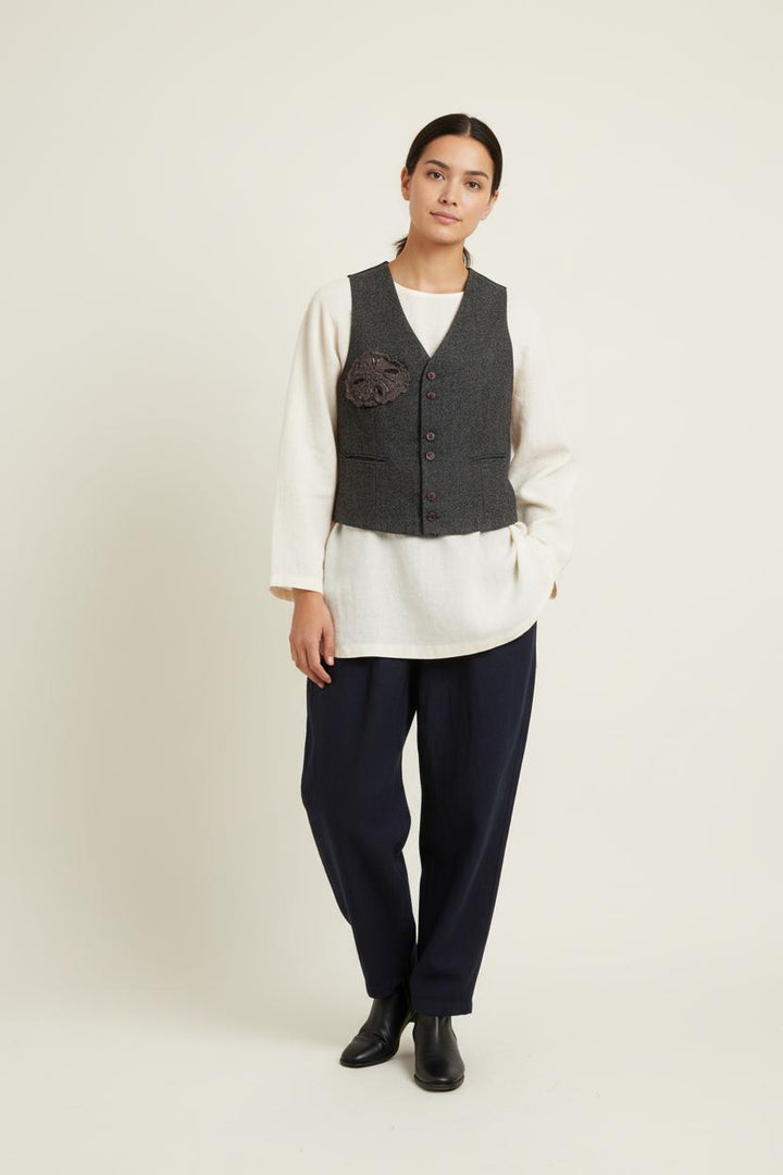 Gilet Gris - Taille S/36 de la marque Stella Forest | PARAD86487 - Vendu par Paradigme - Image 1