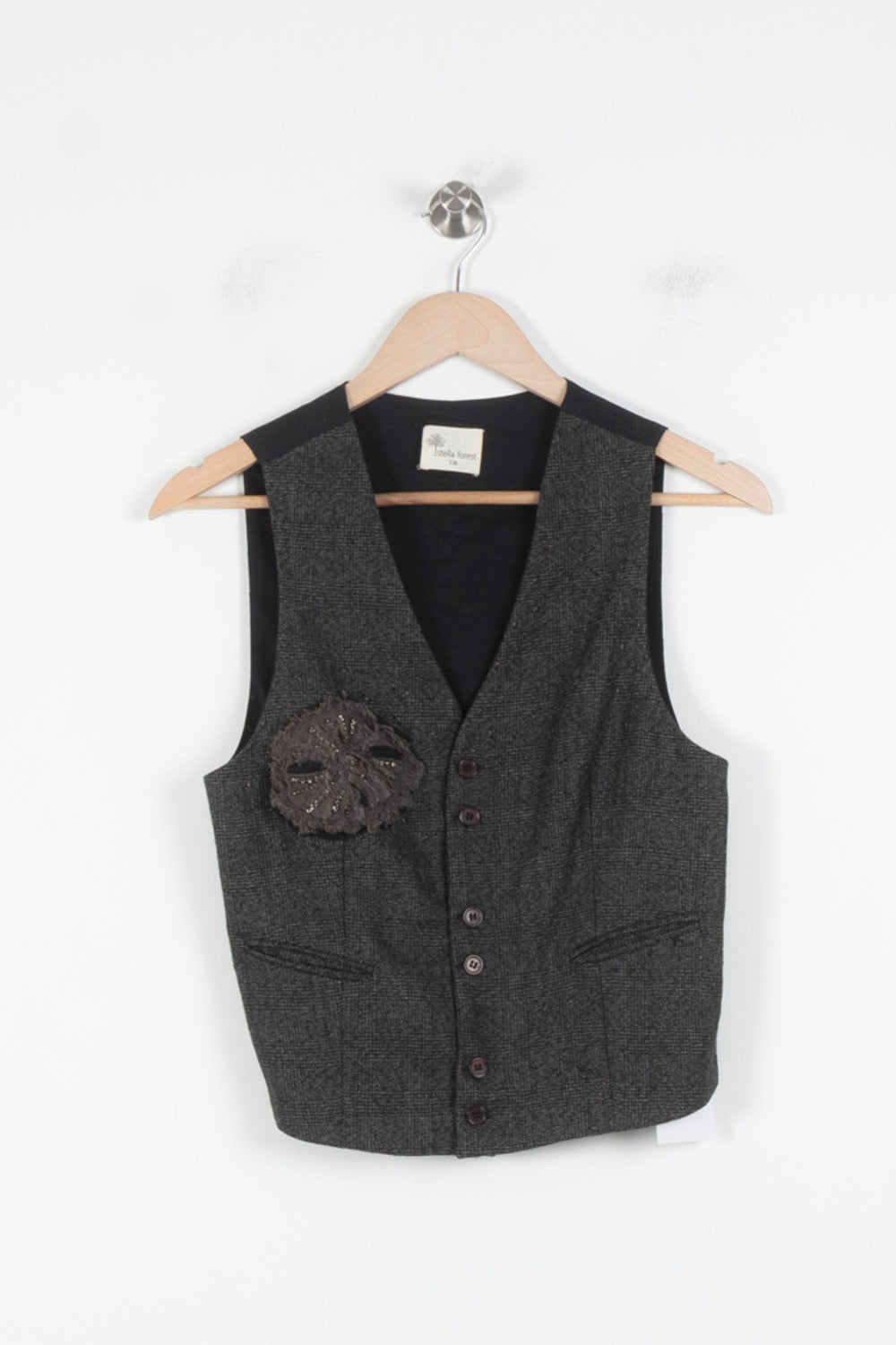 Gilet Gris - Taille S/36 de la marque Stella Forest | PARAD86487 - Vendu par Paradigme - Image 2