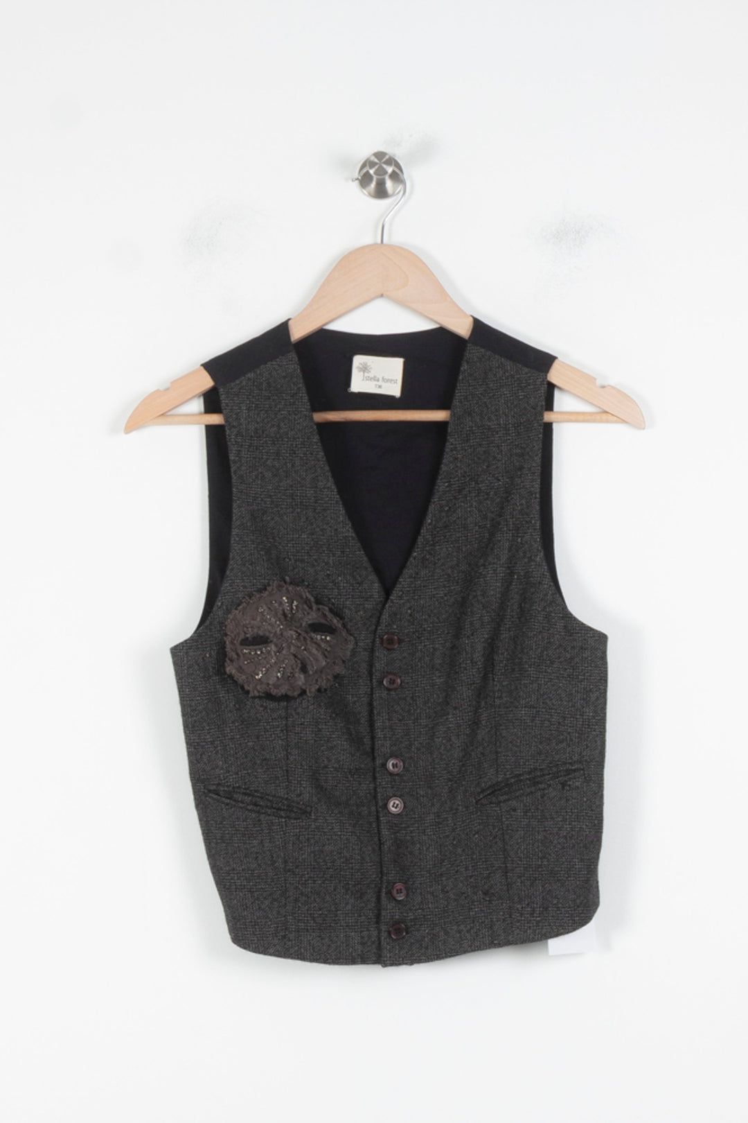 Gilet Gris - Taille S/36 de la marque Stella Forest | PARAD86487 - Vendu par Paradigme - Image 2