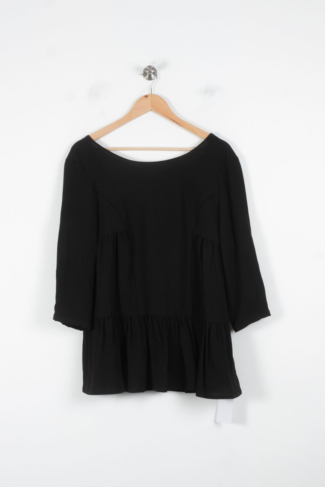 Blouse Noire - Taille M/38 de la marque ba&sh | PARAD86492 - Vendu par Paradigme - Image 2