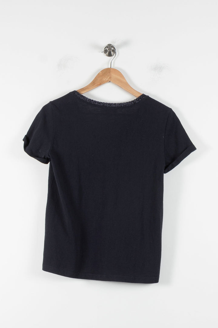 Tee-shirt Bleu - Taille S/36 de la marque Grace & Mila | PARAD86500 - Vendu par Paradigme - Image 4