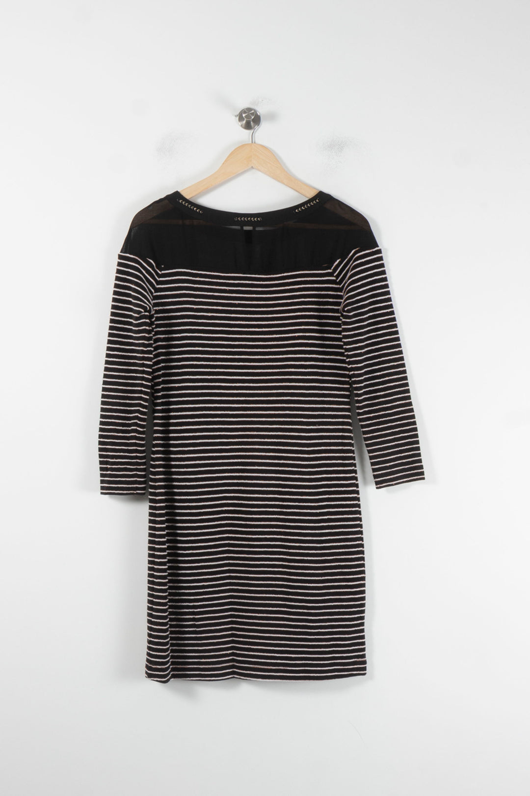Robe Midi Noire et Blanche - Taille M/38 de la marque One Step | PARAD86507 - Vendu par Paradigme - Image 4
