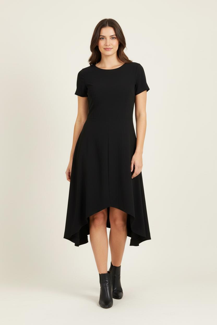 Robe Midi Noire - Taille M/38 de la marque Imperial | PARAD86514 - Vendu par Paradigme - Image 1