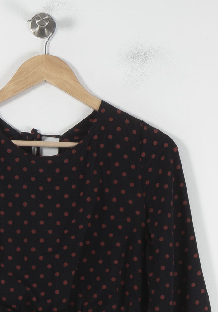 Robe Midi Noire et Rouge - Taille M/38 de la marque La Petite Etoile | PARAD86516 - Vendu par Paradigme - Image 3