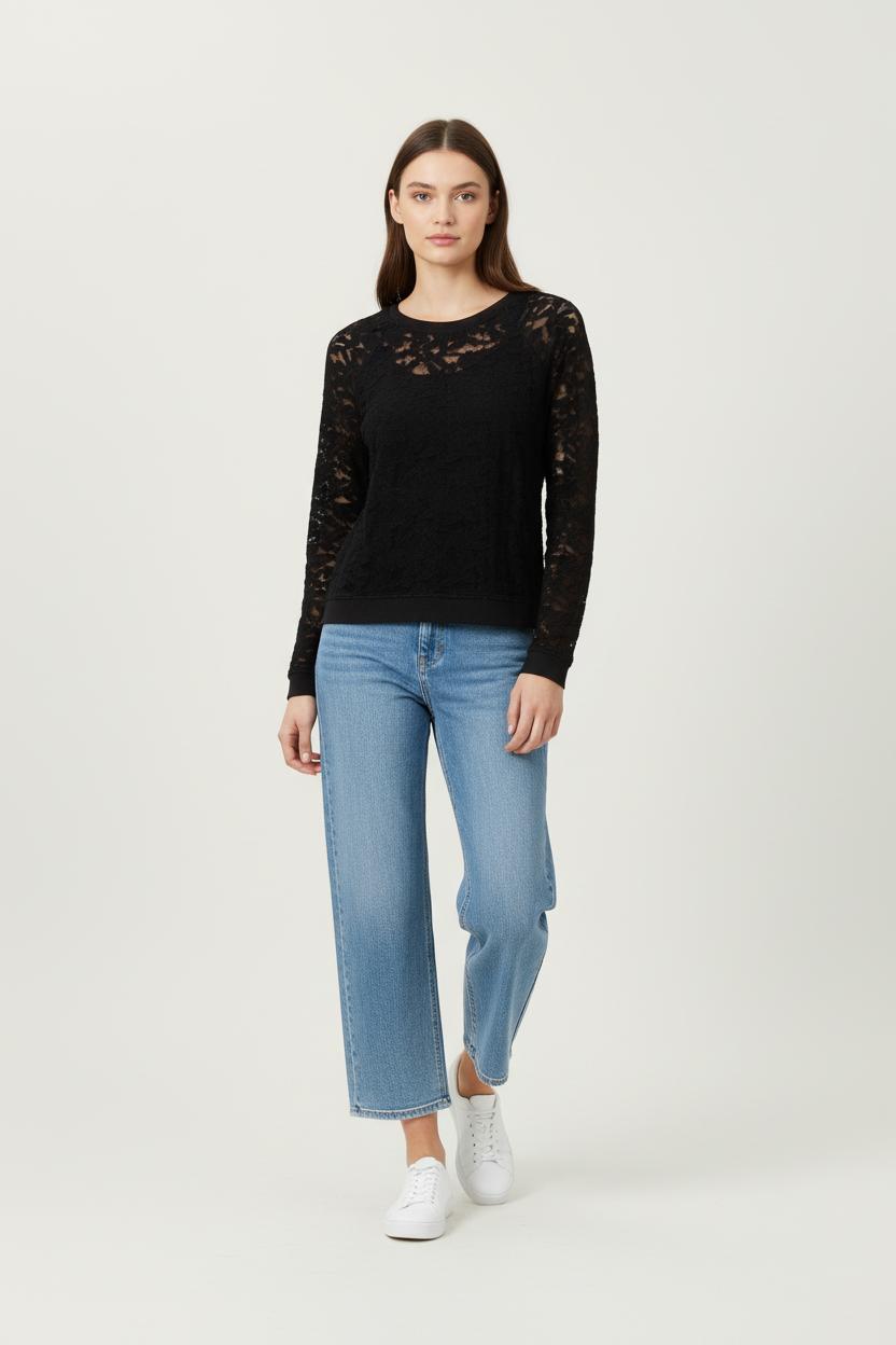 Pull Noir - Taille M/38 de la marque IKKS | PARAD86518 - Vendu par Paradigme - Image 1