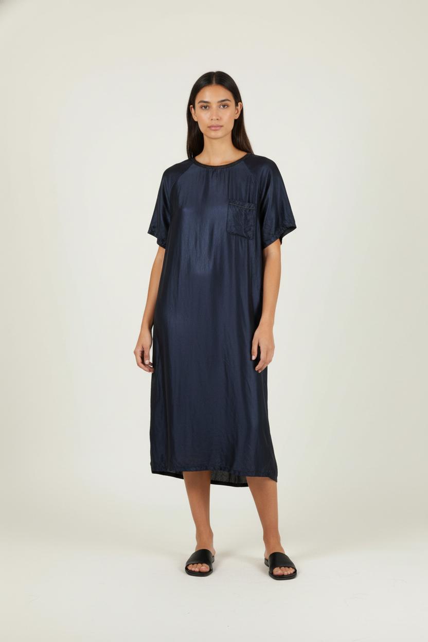 Robe T-shirt Bleue - Taille L/40 de la marque One Step | PARAD86529 - Vendu par Paradigme - Image 1