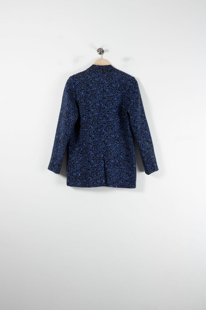 Blazer Bleu et Noir - Taille S/36 de la marque Bérénice | PARAD86530 - Vendu par Paradigme - Image 4