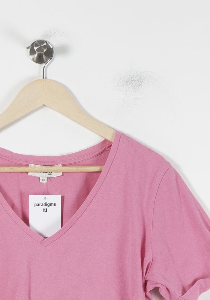 Tee-shirt Rose - Taille M/38 de la marque Balzac Paris | PARAD86532 - Vendu par Paradigme - Image 3