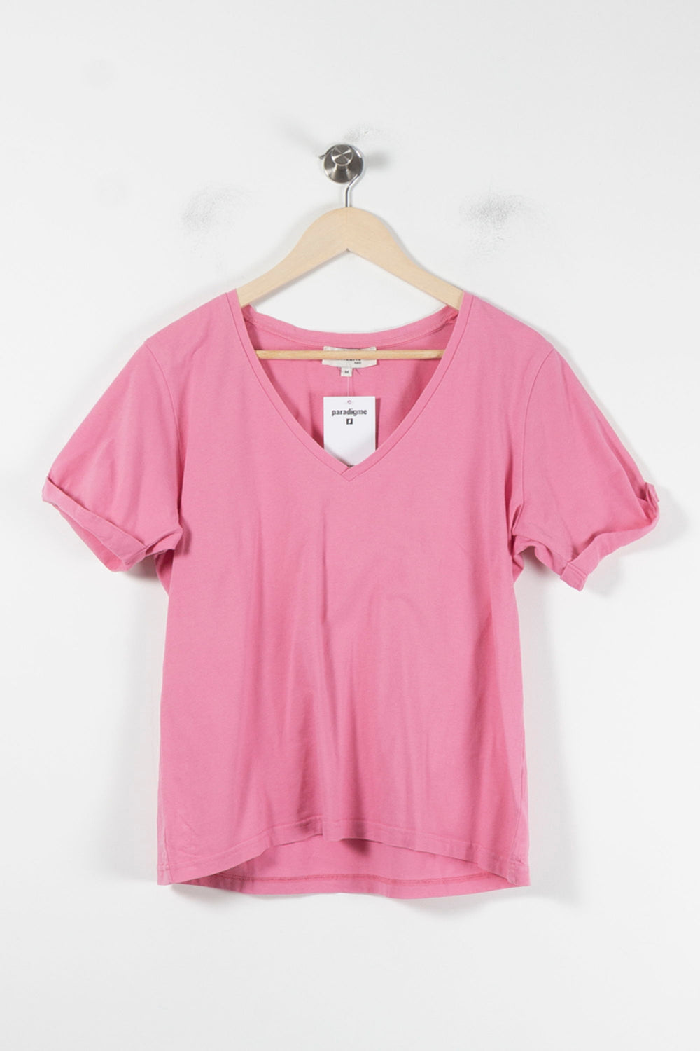 Tee-shirt Rose - Taille M/38 de la marque Balzac Paris | PARAD86532 - Vendu par Paradigme - Image 2
