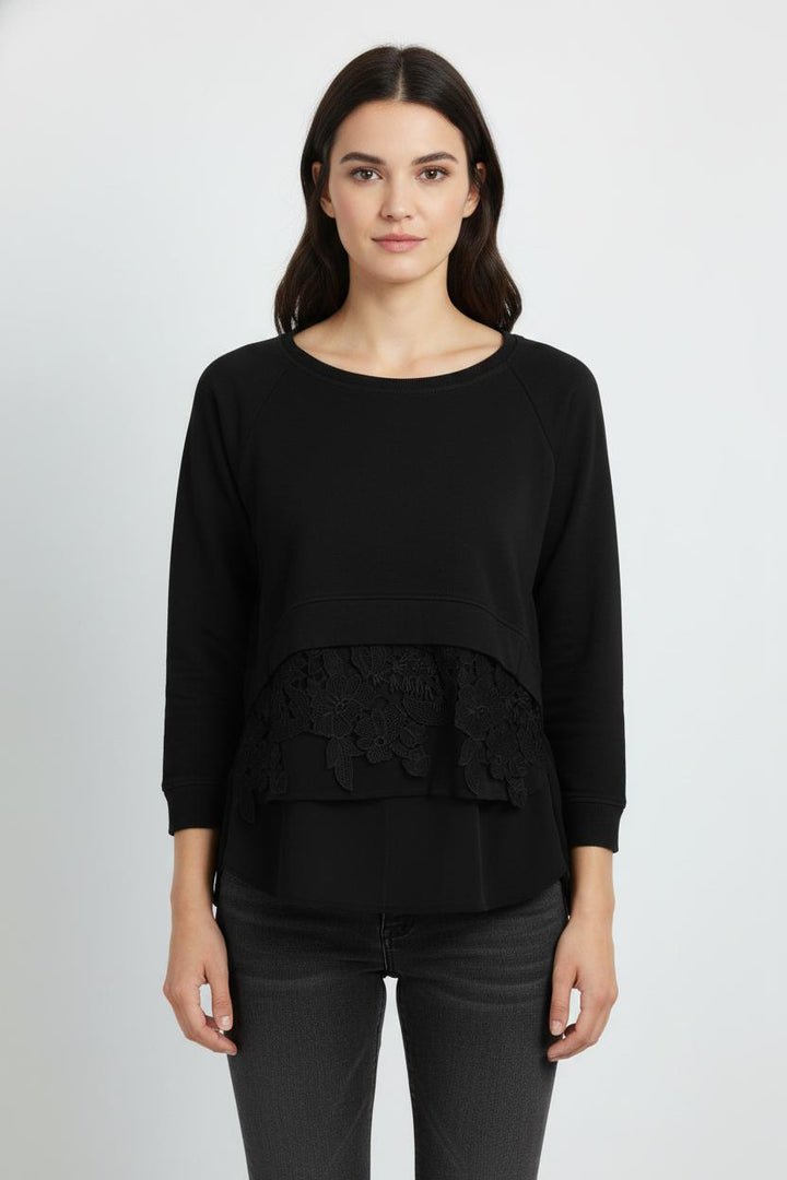 Pull Noir - Taille S/36 de la marque Imperial | PARAD86541 - Vendu par Paradigme - Image 1