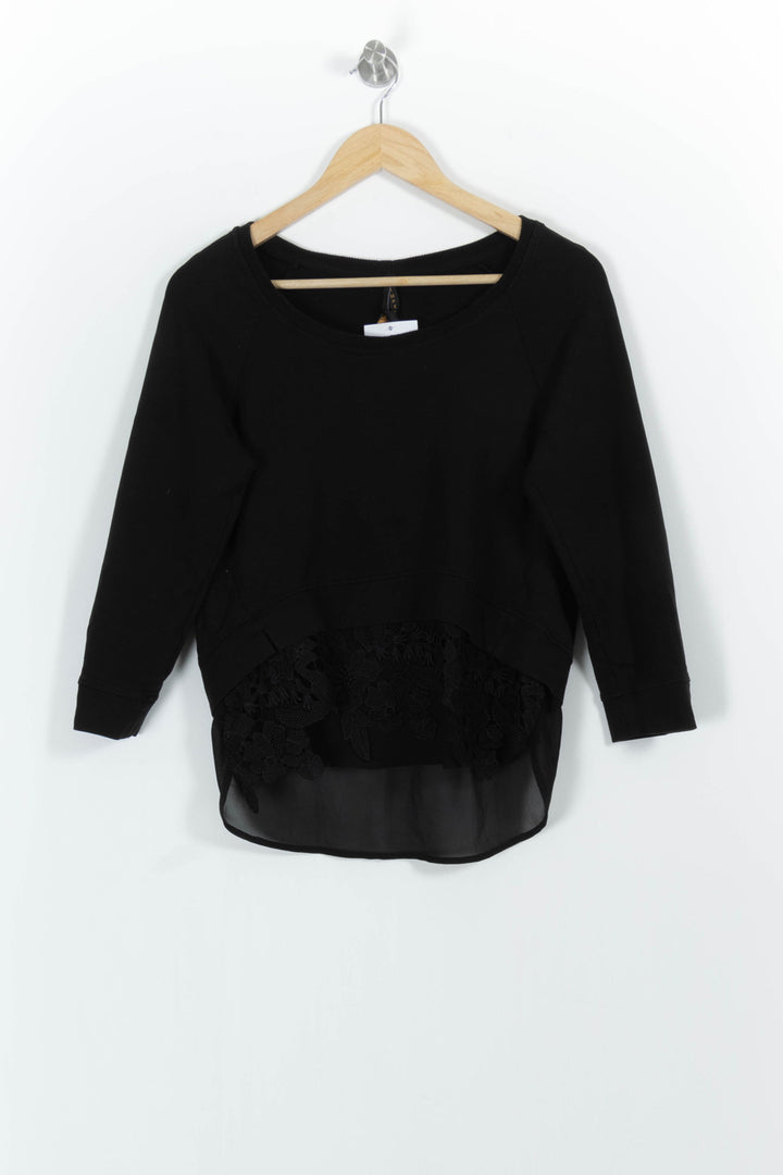 Pull Noir - Taille S/36 de la marque Imperial | PARAD86541 - Vendu par Paradigme - Image 2
