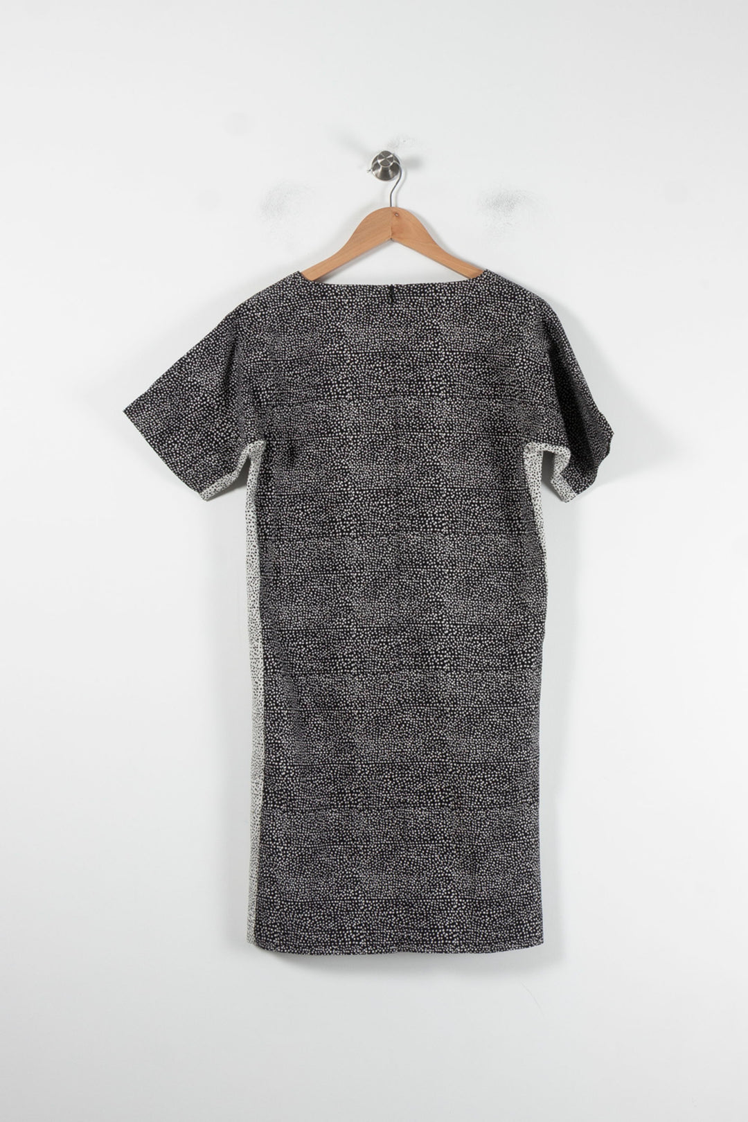 Robe Droite Noire et Blanche - Taille M/38 de la marque Gerard Darel | PARAD86558 - Vendu par Paradigme - Image 4