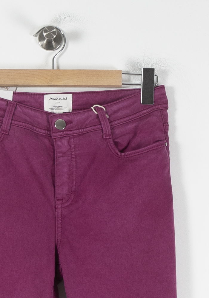Jean Violet - Taille M/38 de la marque Maison 123 | PARAD86569 - Vendu par Paradigme - Image 3