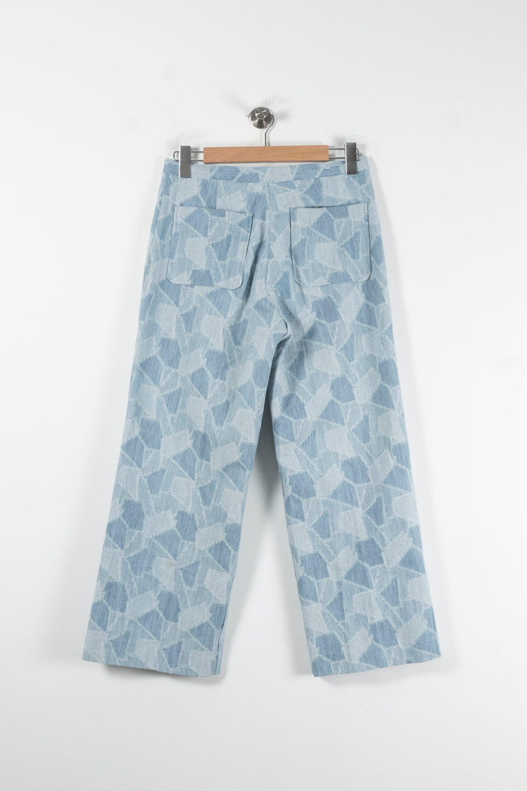 Pantalon Large Bleu - Taille L/40 de la marque Sessùn | PARAD86574 - Vendu par Paradigme - Image 4