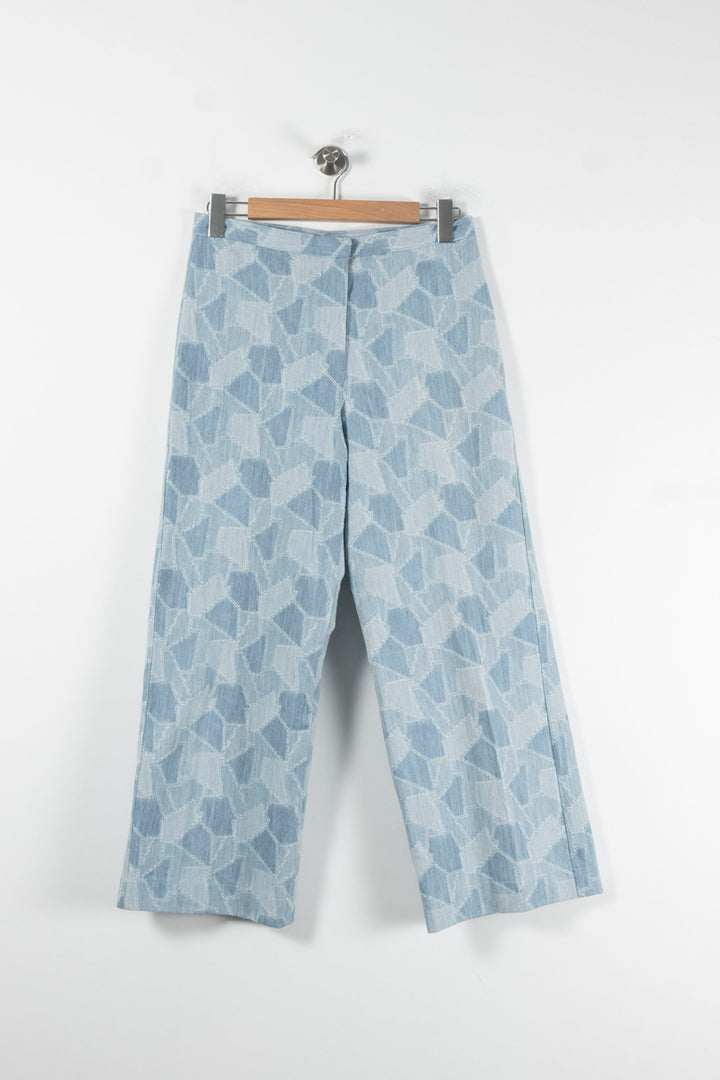 Pantalon Large Bleu - Taille L/40 de la marque Sessùn | PARAD86574 - Vendu par Paradigme - Image 2