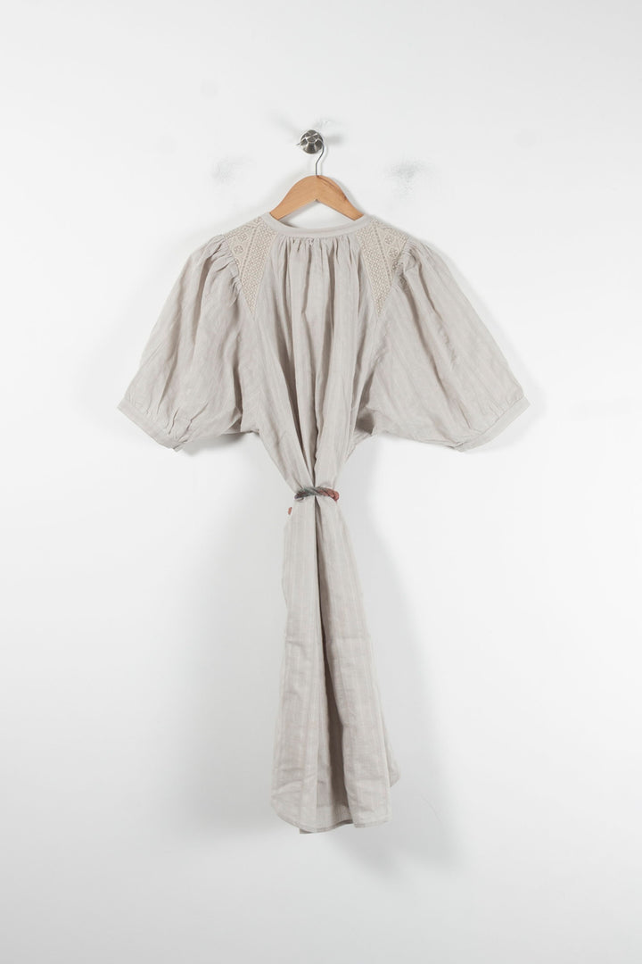 Robe Courte Grise - Taille M/38 de la marque Sessùn | PARAD86578 - Vendu par Paradigme - Image 4