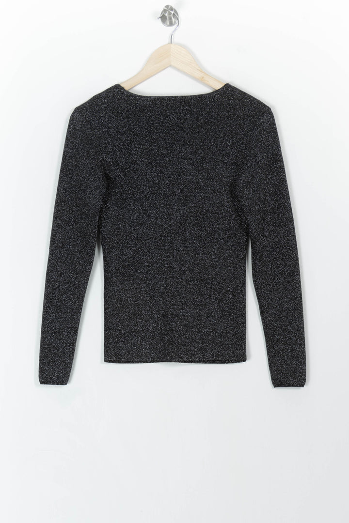 Pull Noir - Taille M/38 de la marque Claudie Pierlot | PARAD86585 - Vendu par Paradigme - Image 4