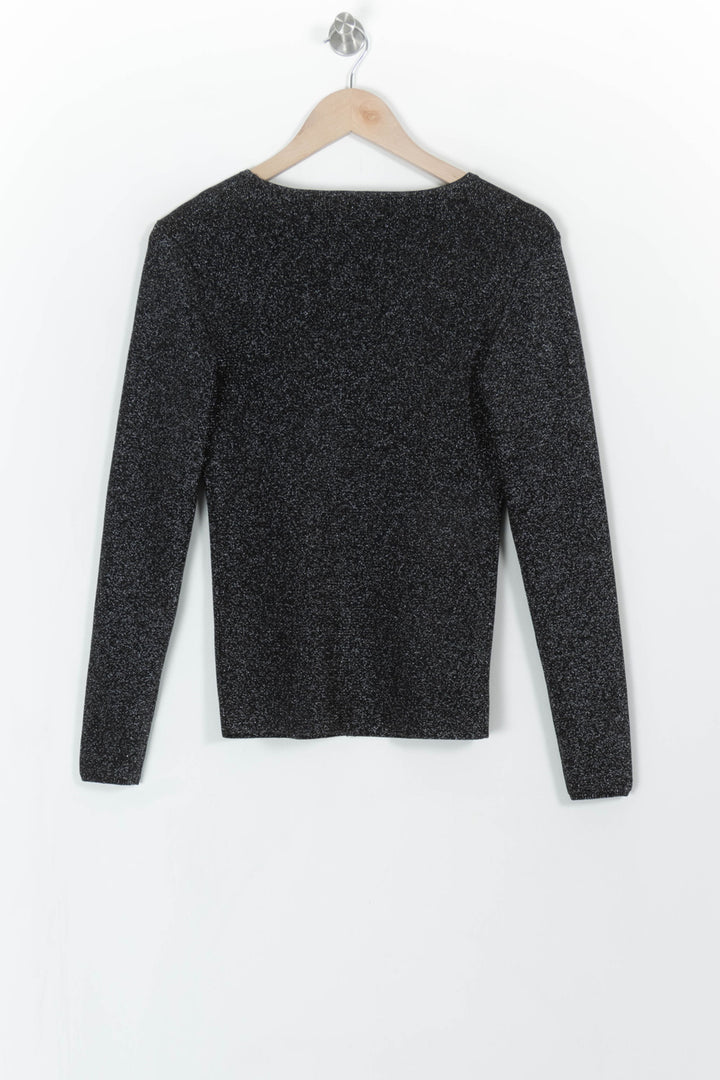 Gilet Noir - Taille S/36 de la marque Claudie Pierlot | PARAD86586 - Vendu par Paradigme - Image 4