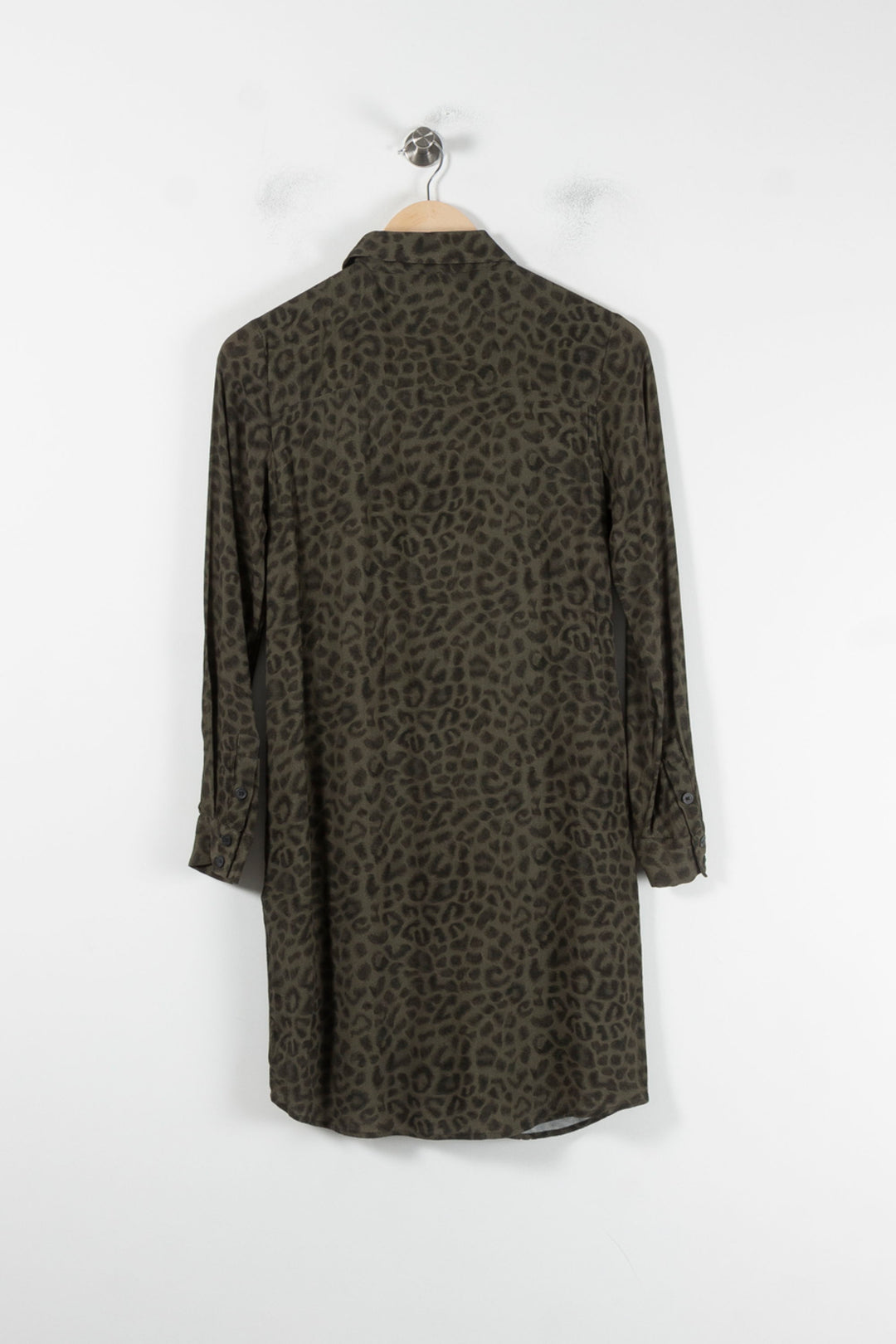 Robe Chemise Verte - Taille XS/34 de la marque Maison 123 | PARAD86589 - Vendu par Paradigme - Image 4