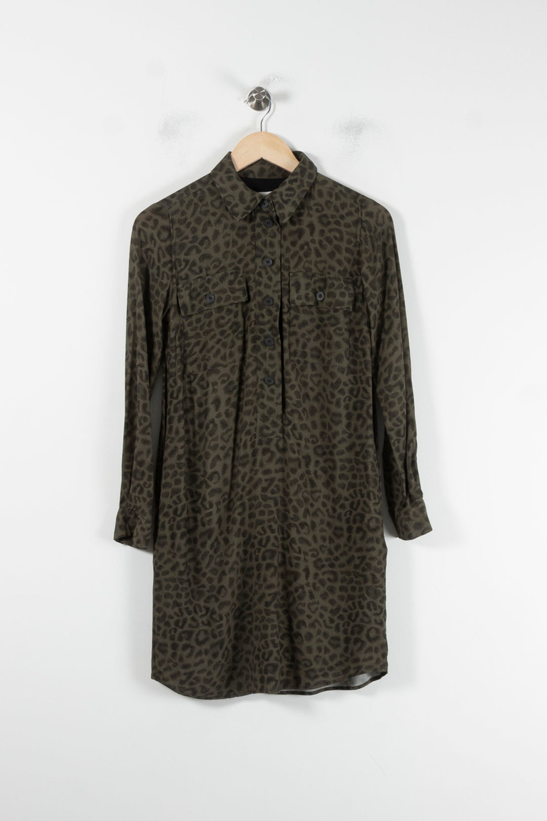 Robe Chemise Verte - Taille XS/34 de la marque Maison 123 | PARAD86589 - Vendu par Paradigme - Image 2
