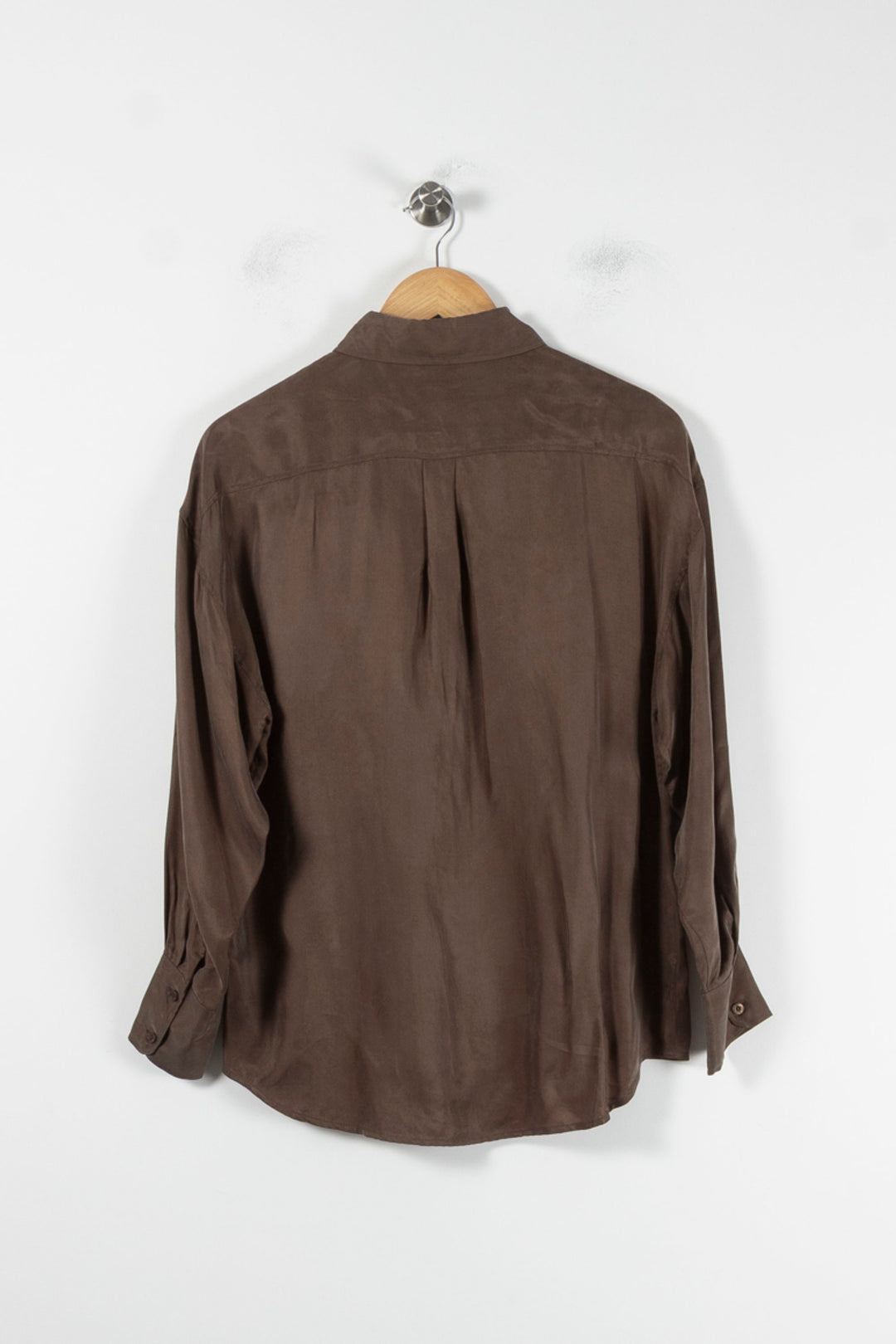 Chemise Marron - Taille M/38 de la marque IKKS | PARAD86590 - Vendu par Paradigme - Image 4